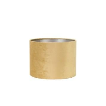 Twee Lampenkappen velvet goud, Huis en Inrichting, Lampen | Lampenkappen, Overige kleuren, Rond, Nieuw, Ophalen of Verzenden