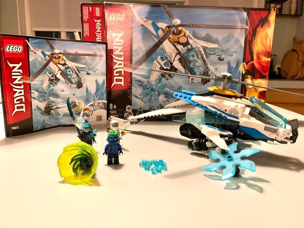 Lego Ninjago Shuricopter 70673, Ophalen of Verzenden, Gebruikt
