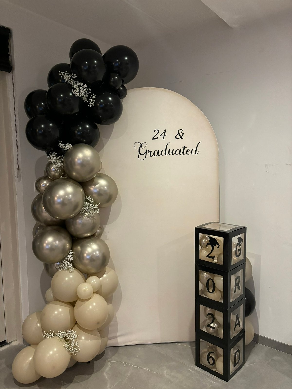 Ballonnenboog - Backdrop - Balloonarch €70, Verzenden, Nieuw, Verjaardag