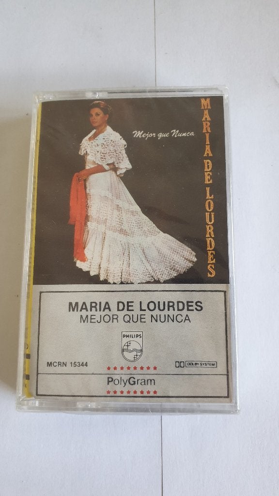 1995 maria de lourdes - mejor que nunca .., Verzenden, Nieuw in verpakking, 1 bandje