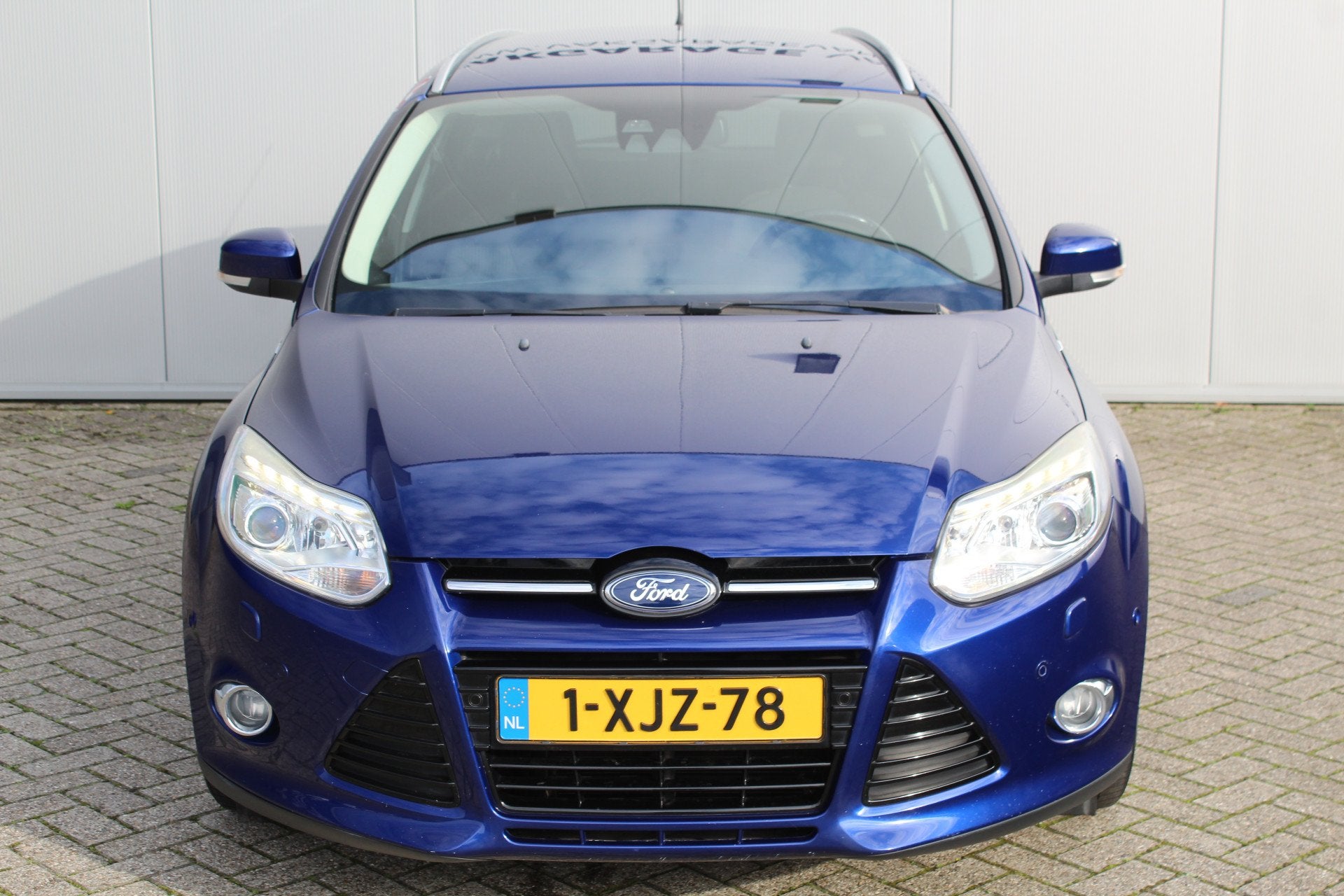 Ford FOCUS Wagon 1.0-125pk EcoBoost Edition Plus Nette, goed, Stof, Gebruikt, Blauw, Origineel Nederlands