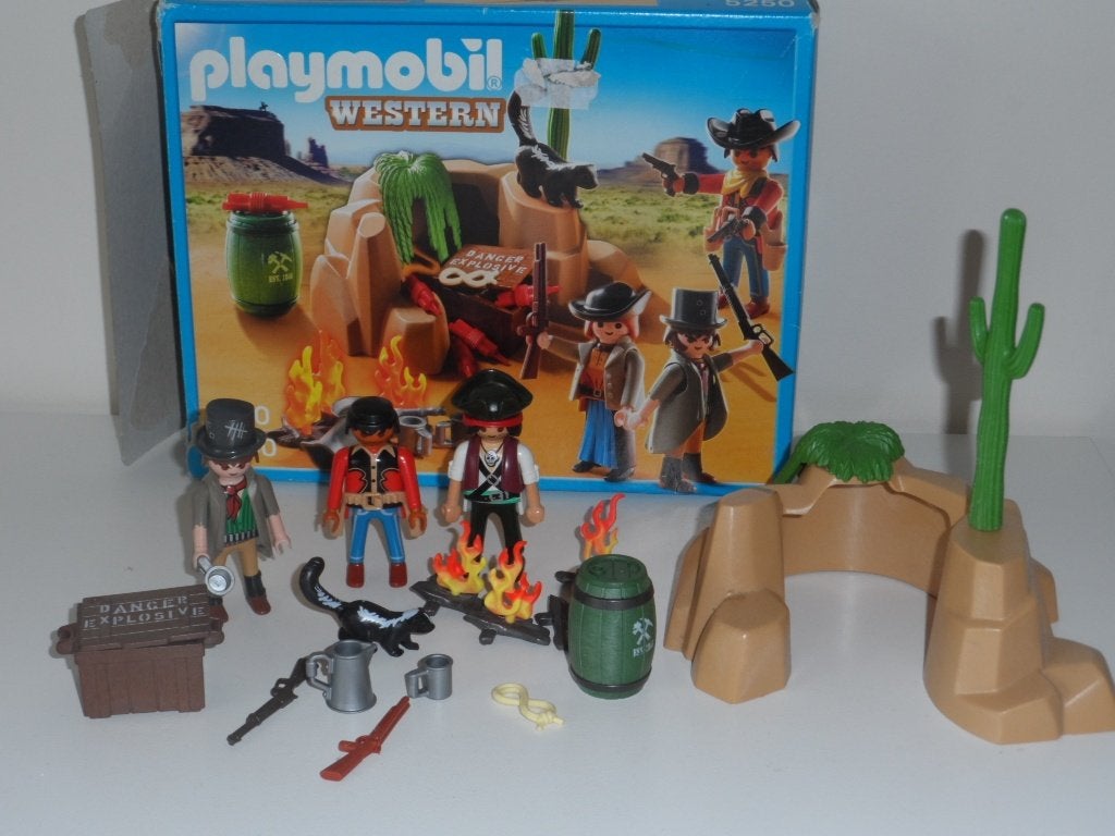 Playmobil Western Set 5256 - Compleet met doos, Complete set, Zo goed als nieuw, Figuren, Historisch