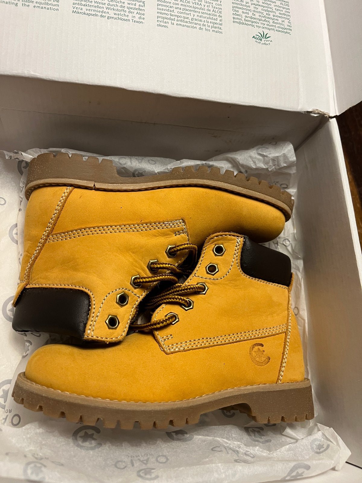 Stoere jongens schoenen maat 29 echt leer, Ophalen, Nieuw, Bruin