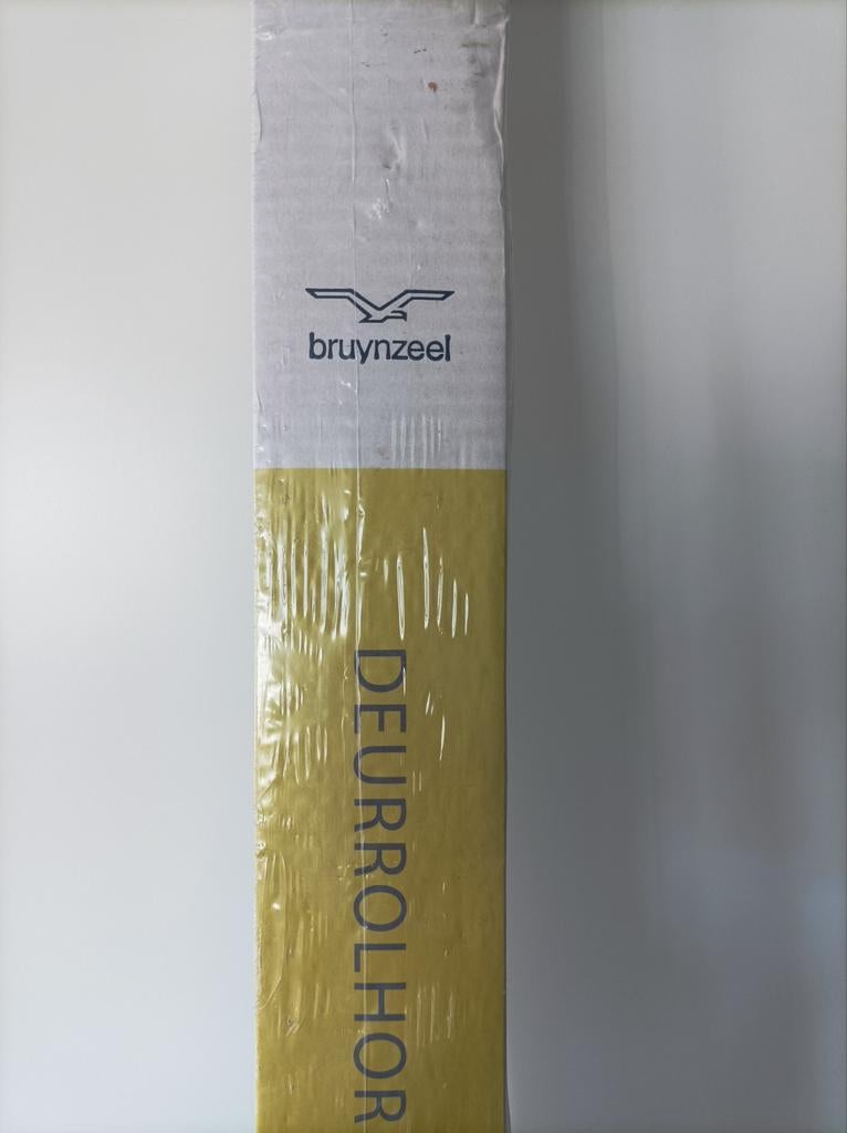 Bruynzeel Basic Deurrolhor Wit Kunststof - 205 cm hoog, Hordeur, Nieuw, Ophalen, 100 tot 120 cm