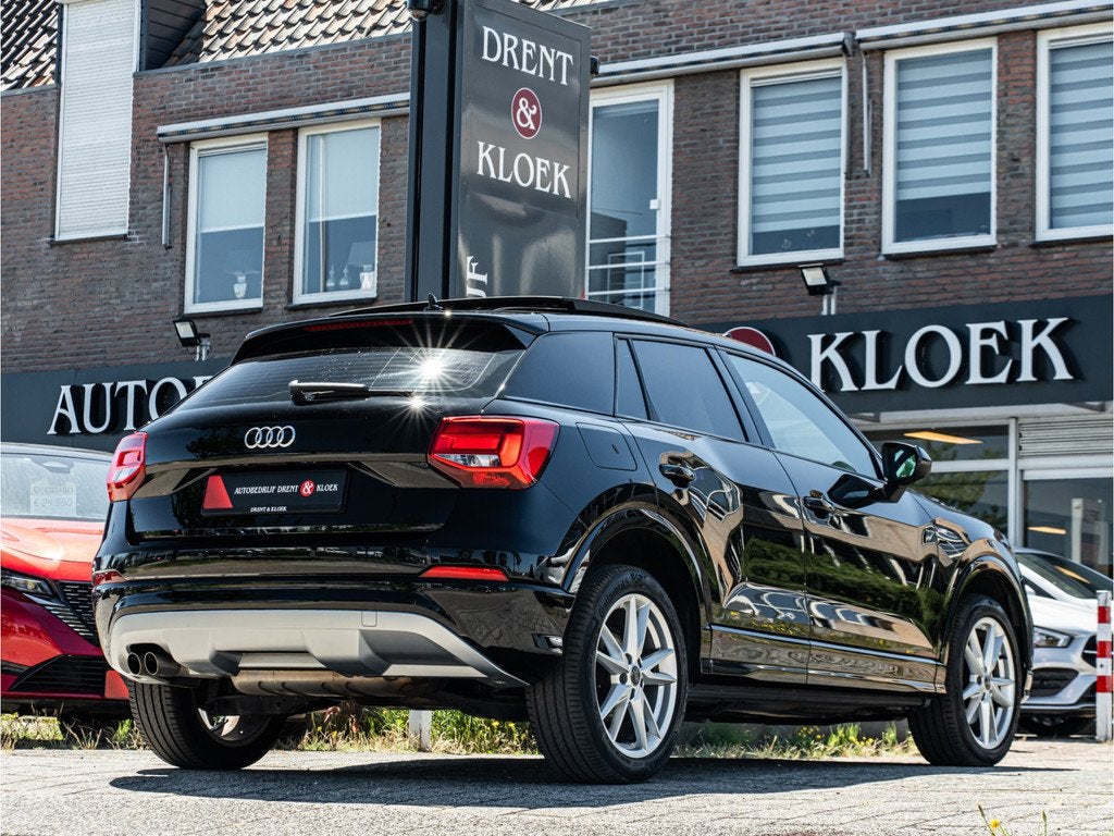 Audi Q2 40 TFSI quattro Design Pro Line Plus PANO STOELVERW, Auto's, Audi, Automaat, Gebruikt, 1984 cc, Leder en Stof