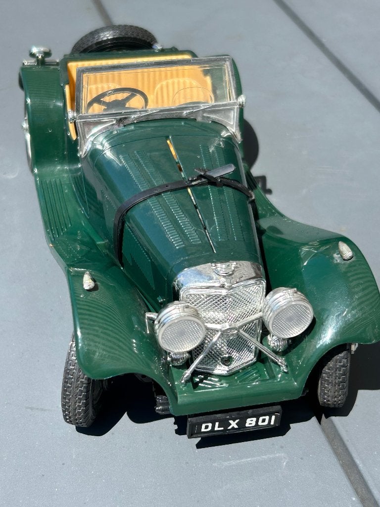 Burago Jaguar SS100 1:18, Hobby en Vrije tijd, Modelauto's | 1:18, Ophalen of Verzenden, Zo goed als nieuw, Auto, Bburago