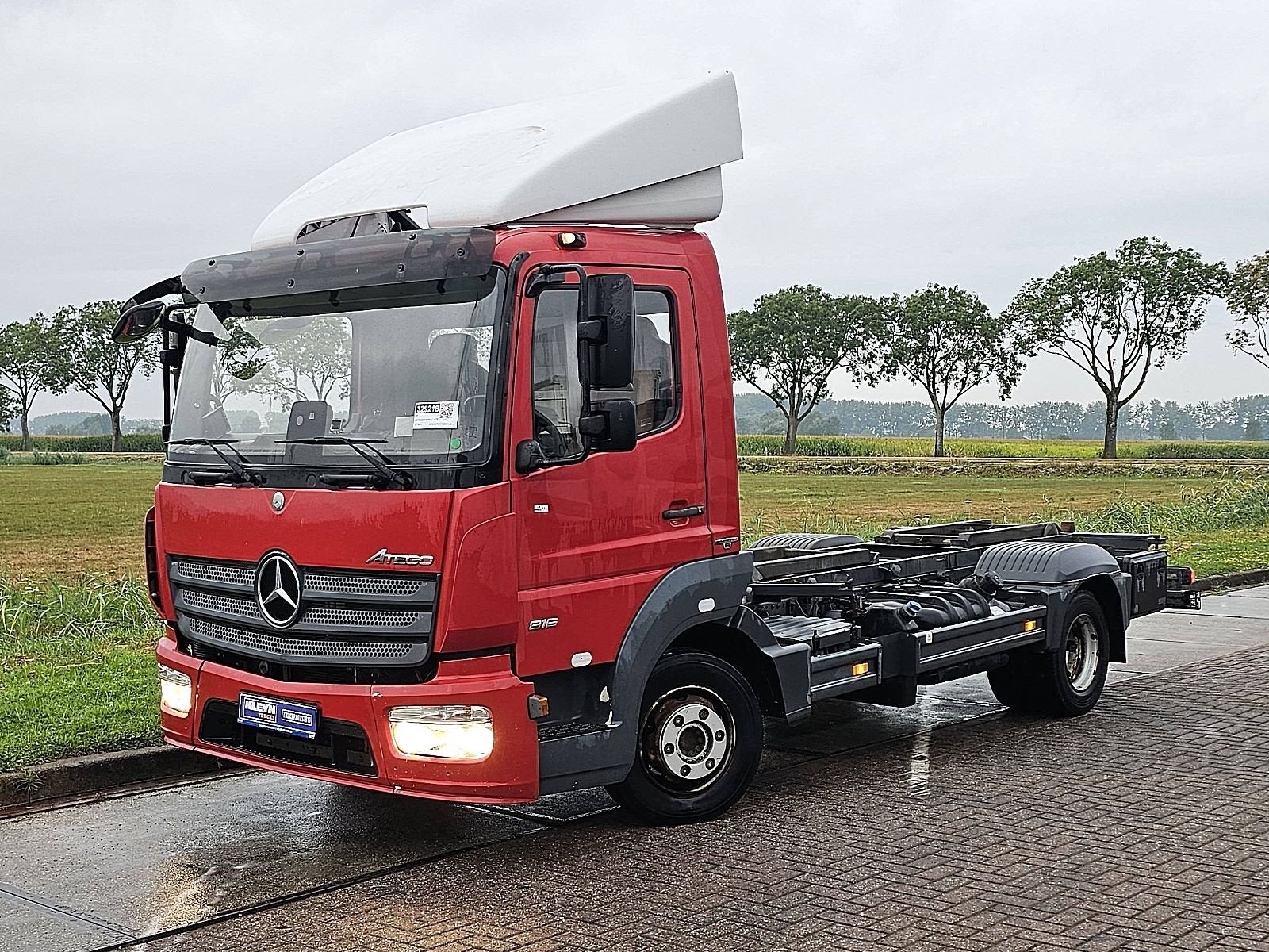 MERCEDES-BENZ ATEGO 816 wb 362 airco german, Automaat, Euro 6, Mercedes-Benz, Bedrijf