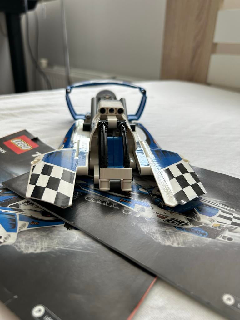 LEGO Technic Hydroplane Racer 42045 - Zo goed als nieuw, Lego, Ophalen of Verzenden, Zo goed als nieuw, Technic