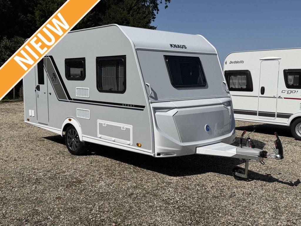 Knaus Sport Platinum 420 QD Model 2027, Standaardzit, Bedrijf, Tot en met 3, Knaus