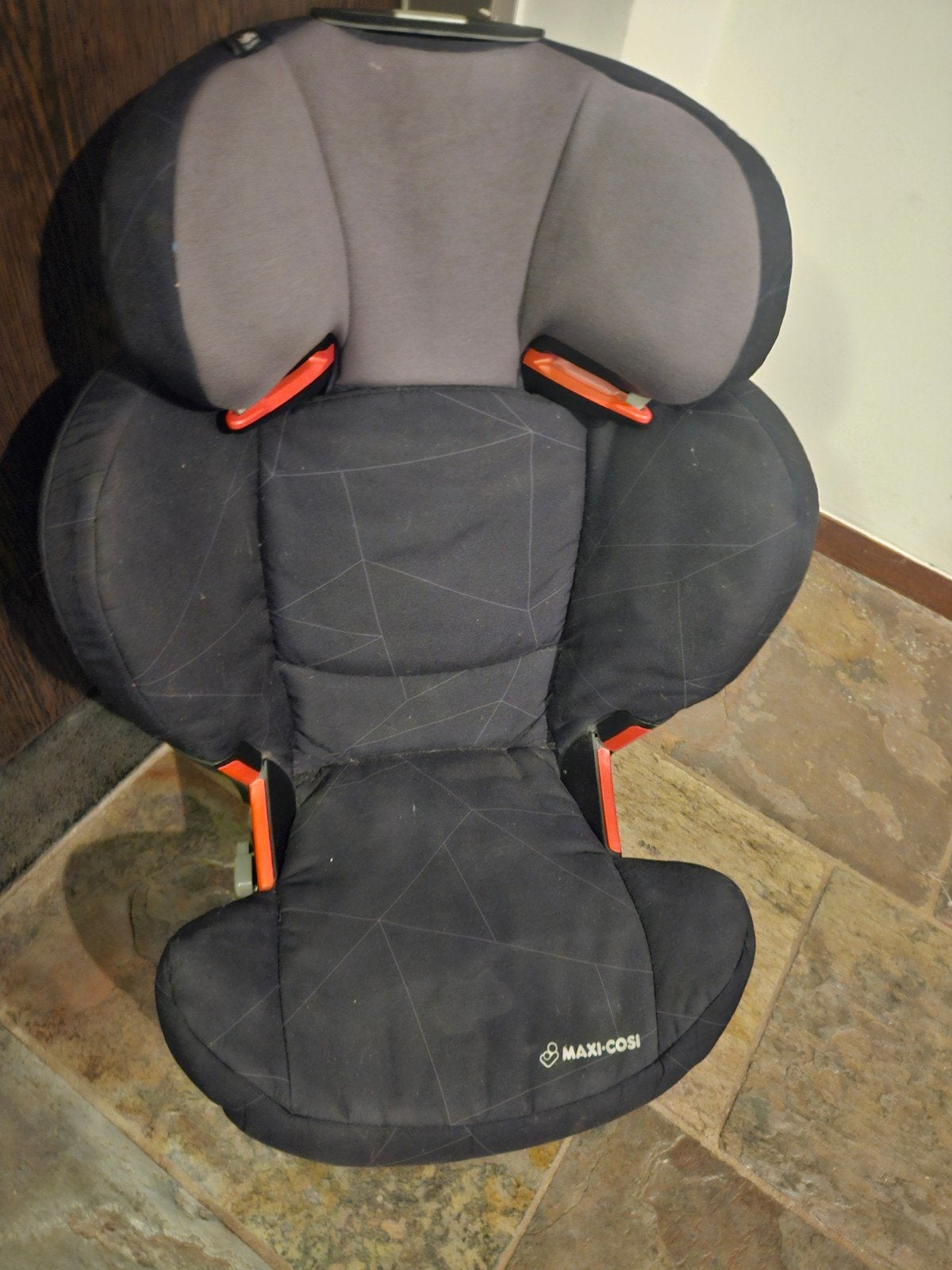 Maxi-Cosi RodiFix Isofix autostoel met hoes, Ophalen, Gebruikt, 15 t/m 36 kg, Afneembare rugleuning