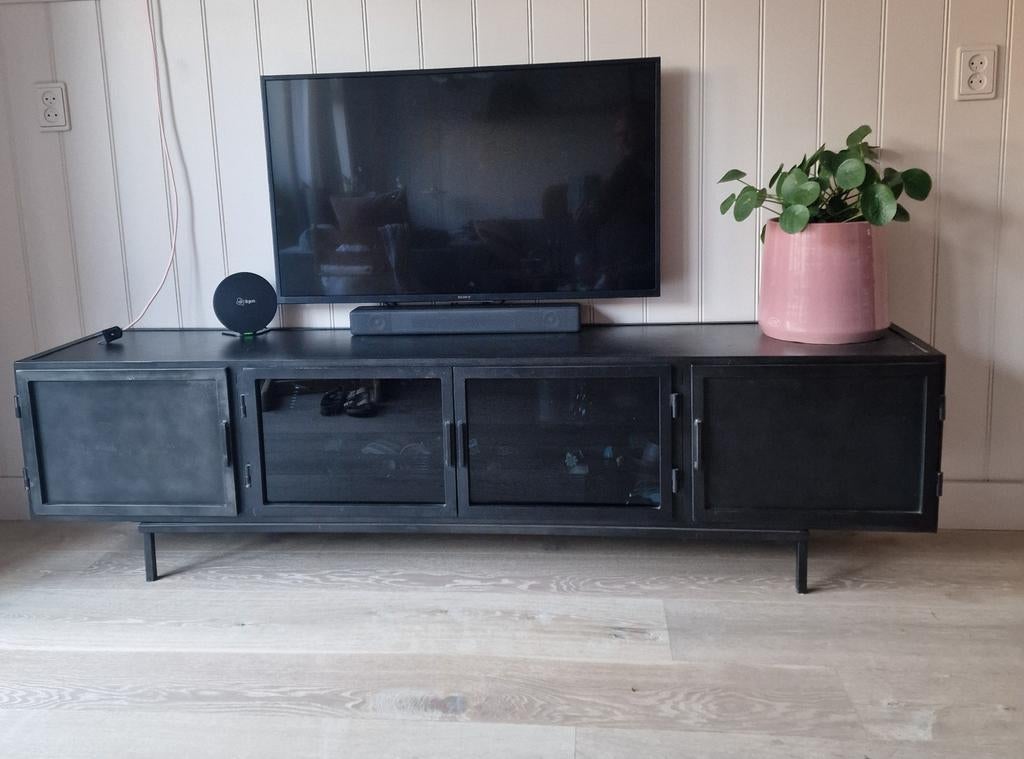 TV Dressoir Brooklyn New Routz - 200x53x44 cm, Ophalen, Gebruikt, 150 tot 200 cm, Minder dan 100 cm