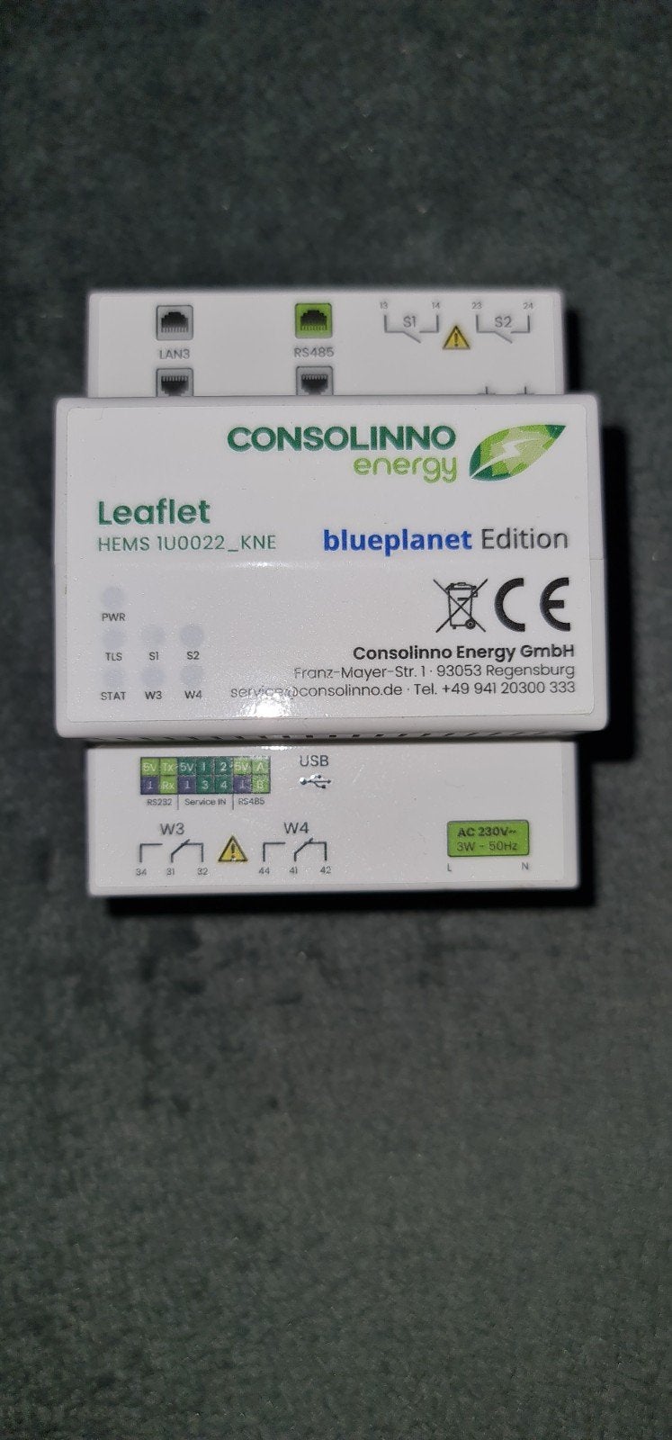 Consolinno Energy Leaflet , besturing voor thuisbatterij, Doe-het-zelf en Verbouw, Elektra en Kabels, Ophalen of Verzenden, Nieuw