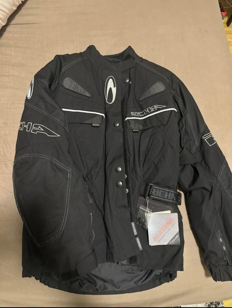Richa zwart motorjas, Motoren, Kleding | Motorkleding, Ophalen of Verzenden, Nieuw met kaartje, Dames, Jas | textiel
