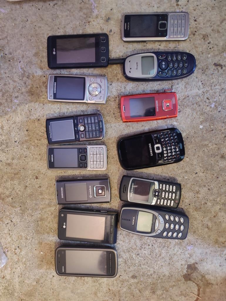 Oude MB telefoons - Diverse modellen, Ophalen, Gebruikt, Minder dan 3 megapixel, Klassiek of Candybar