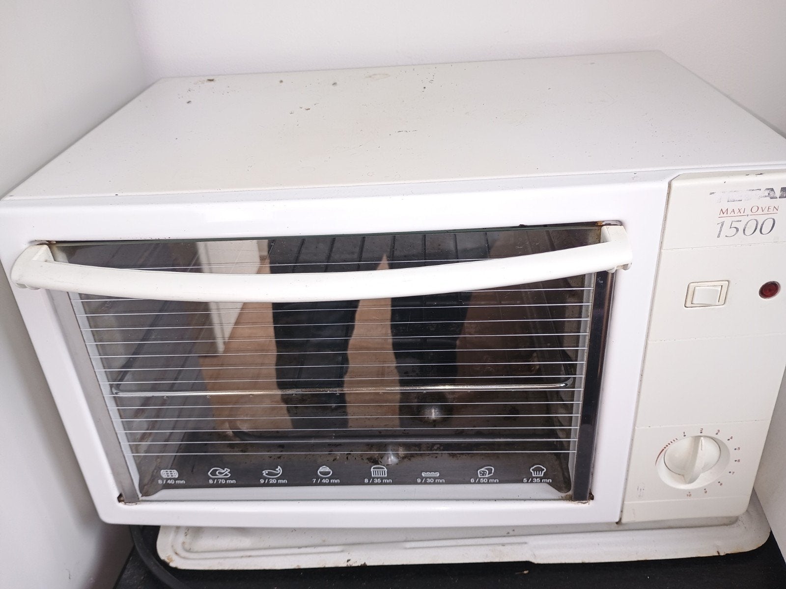 Tefal Maxi Oven 1500 - Compacte en Krachtige Oven, Witgoed en Apparatuur, Ovens, Minder dan 45 cm, Gebruikt, Tefal, Ophalen of Verzenden