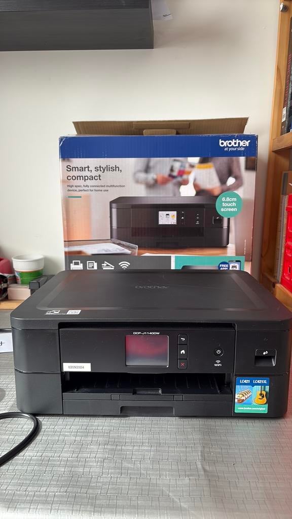 Printer Brother DCP-J1140DW, Computers en Software, Printers, Ophalen, Zo goed als nieuw