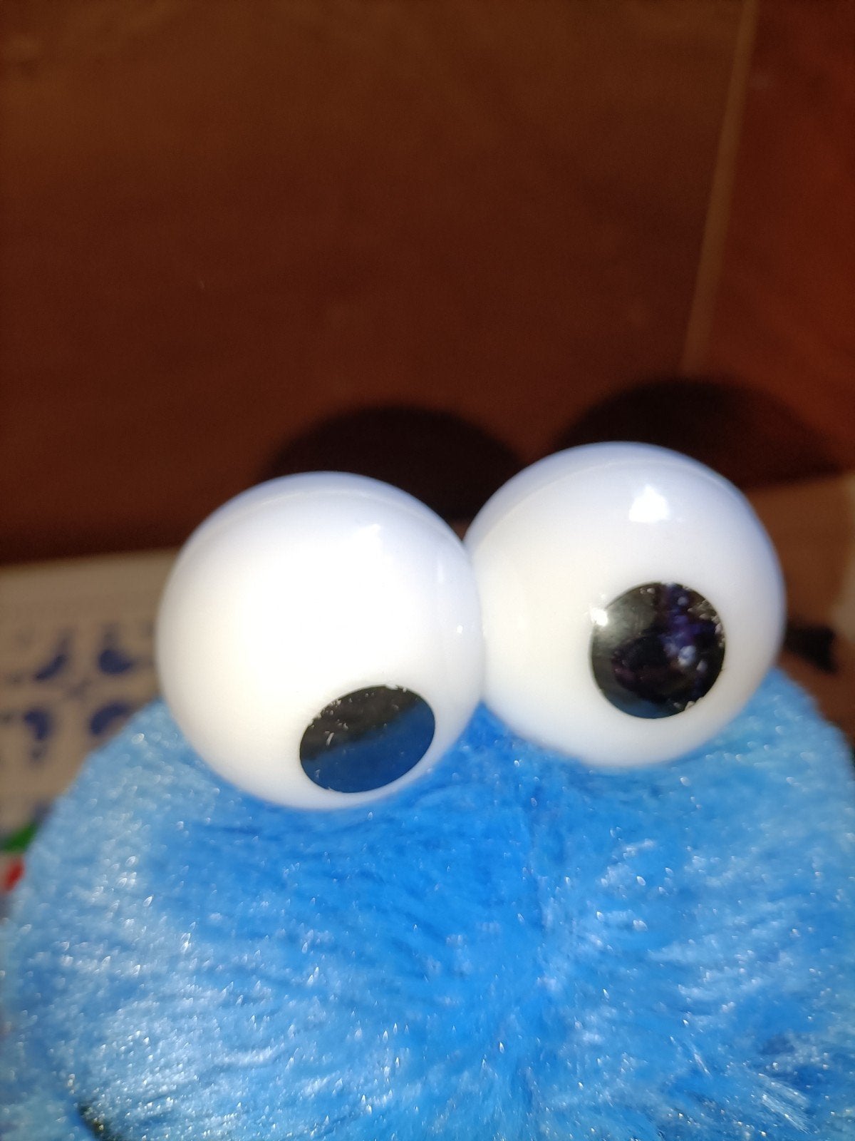 Koekiemonster knuffel 41 cm groot, Ophalen of Verzenden, Zo goed als nieuw, Overige typen