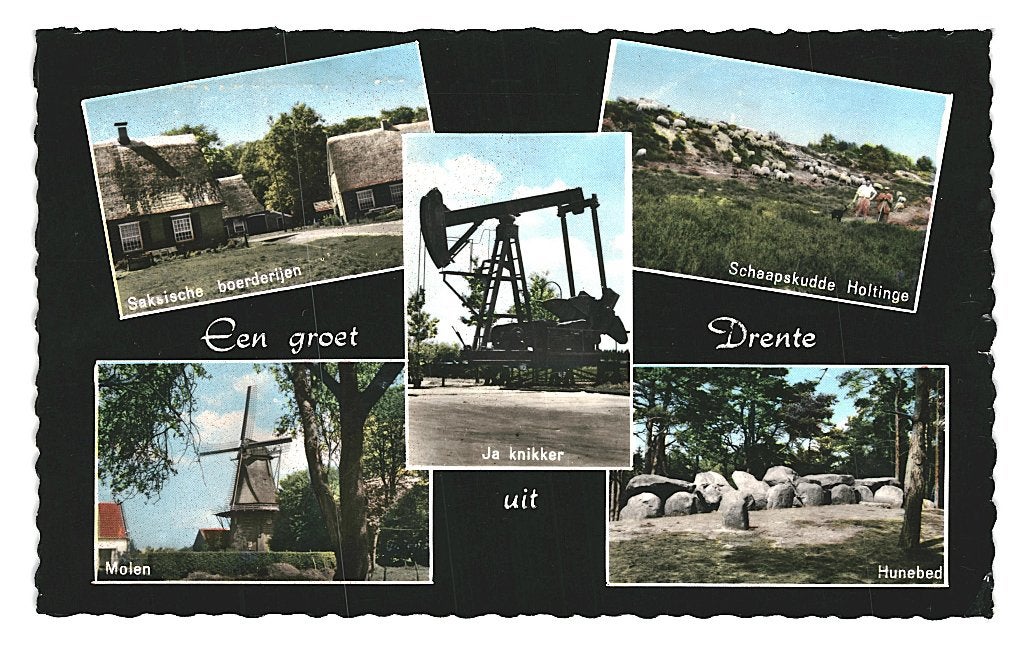 939822 Drente Drenthe 1961 Hunnebed Hunebed Gelopen
