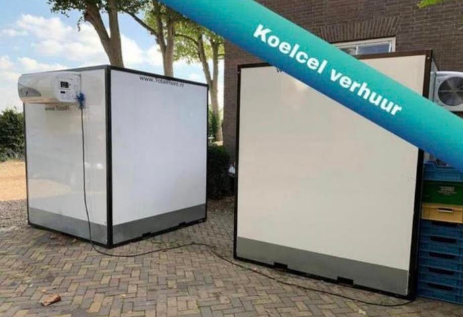 Te huur koelcellen vriescellen aanh 230 v ook bij storingen, Ophalen, Zo goed als nieuw, Overige