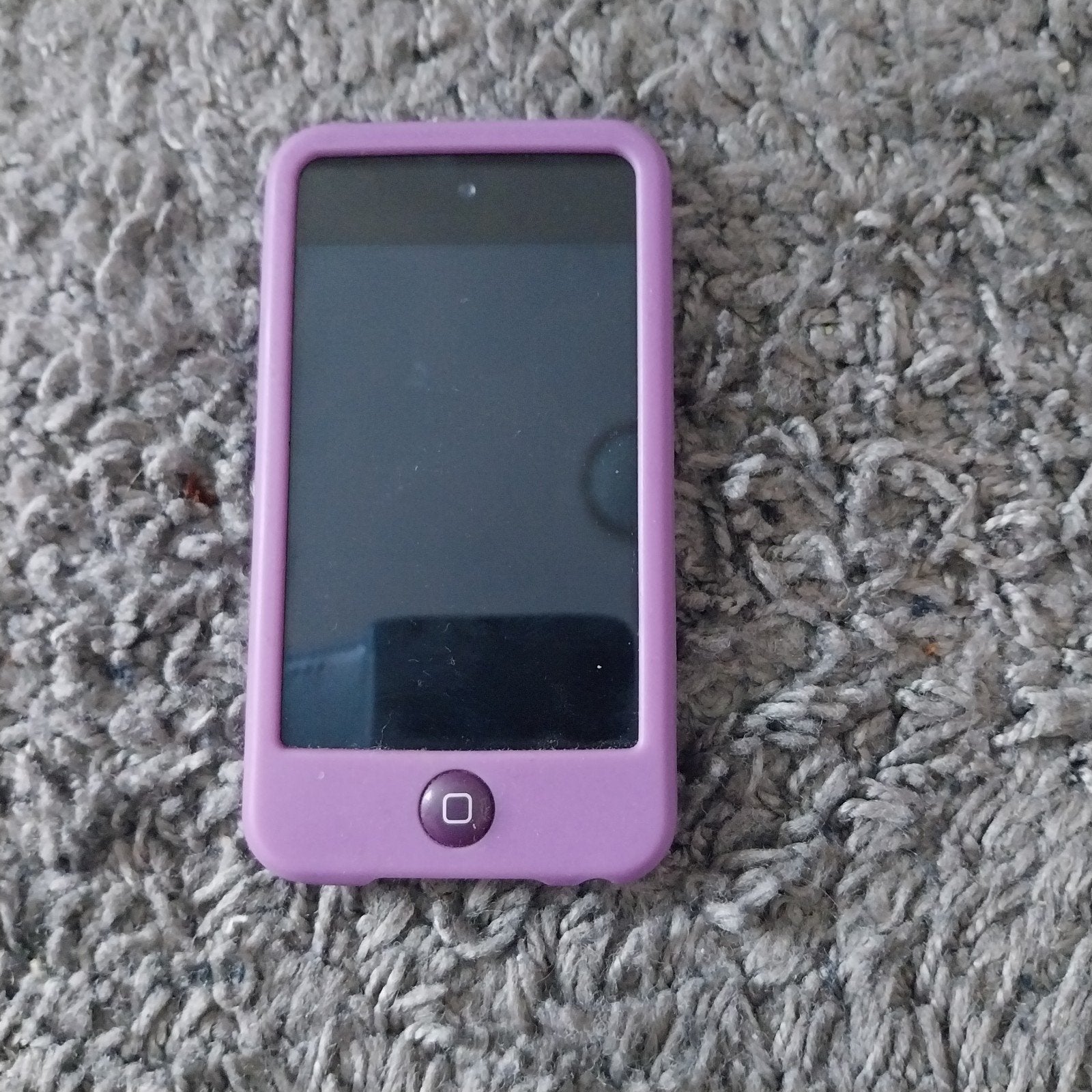 Apple iPod Touch 4e generatie 8GB met paars hoesje, Gebruikt, Overige kleuren, Touch, Ophalen of Verzenden