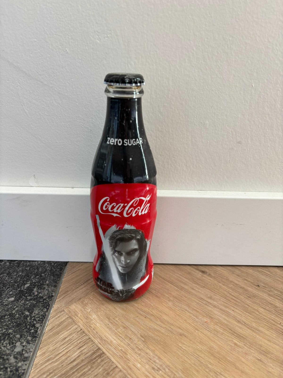 Coca Cola Zero glazen flesje Star Wars editie, Ophalen of Verzenden, Nieuw