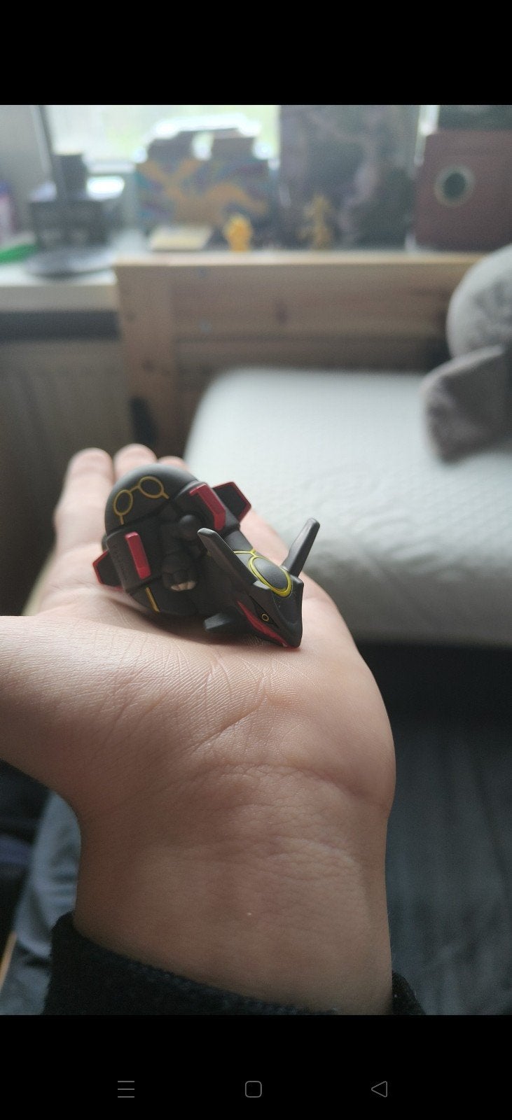 shiny rayquaza poppetje, Sieraden, Tassen en Uiterlijk, Ringen, Overige materialen, Zwart, Heer, Nieuw