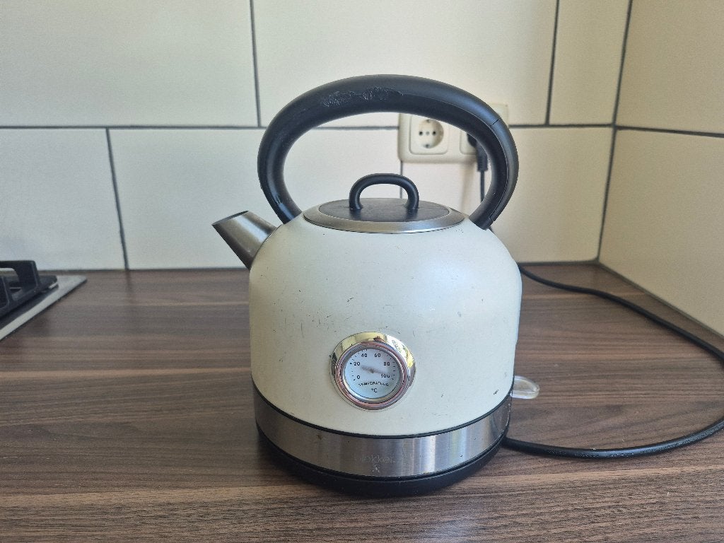 Waterkoker Blokker, Witgoed en Apparatuur, Waterkokers, 1 tot 2 liter, Ophalen of Verzenden, Gebruikt