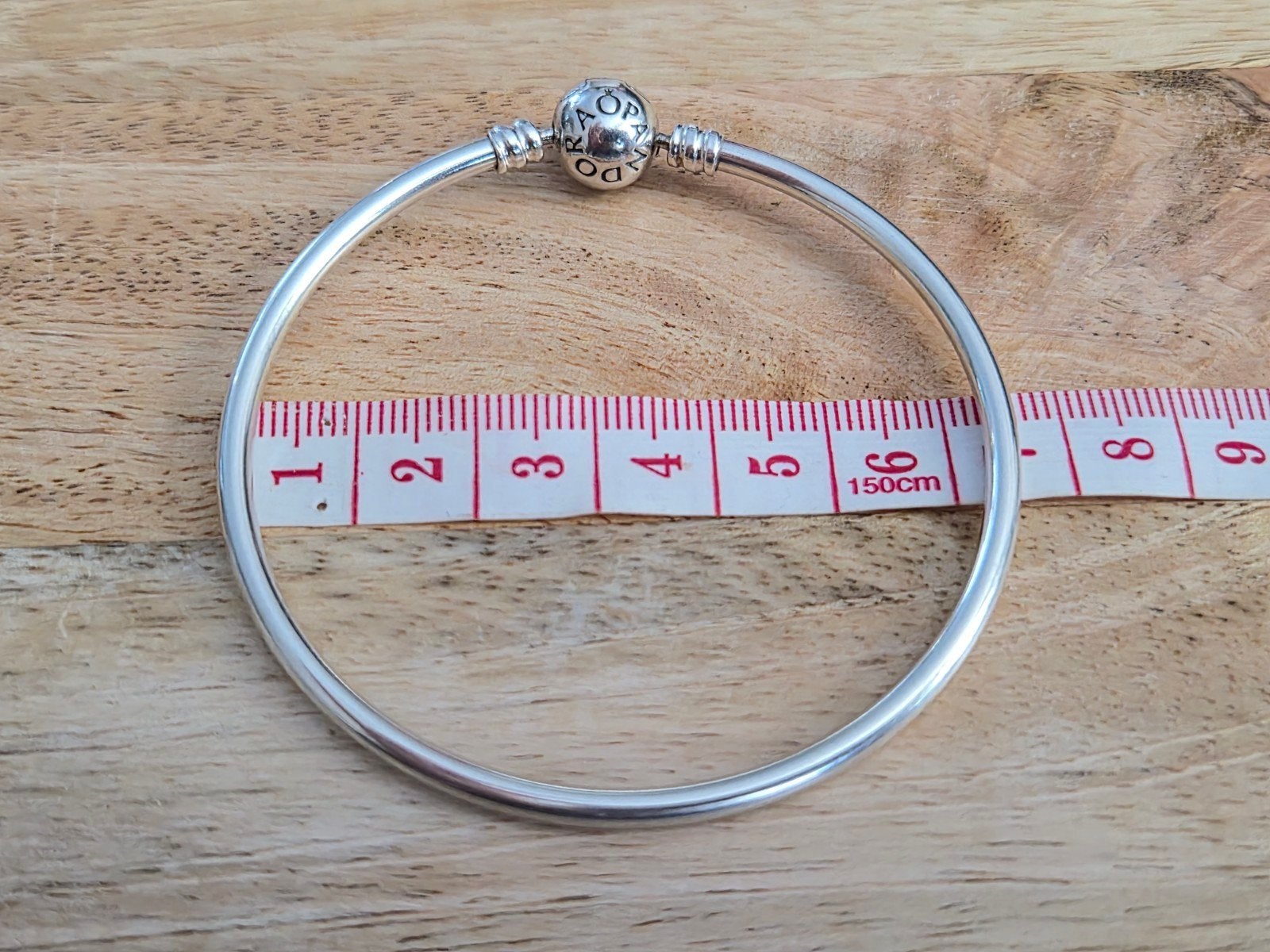 Zgan originele Pandora armband, Ophalen of Verzenden, Zo goed als nieuw, Zilver, Zilver