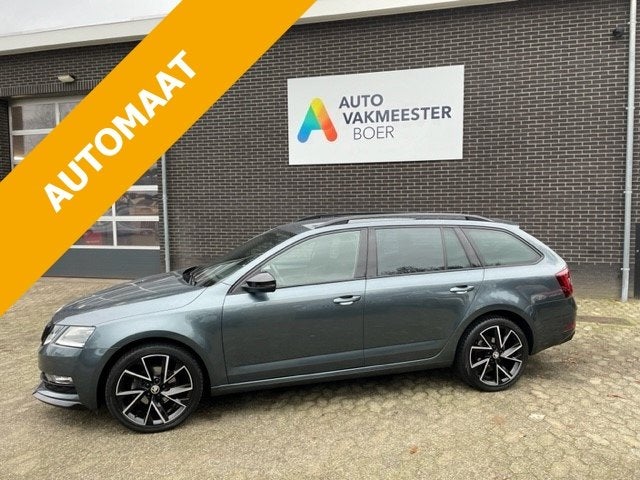 Skoda Octavia Combi 1.6 TDI Greentech Sport Business, Auto's, 12 maanden, Stof, Gebruikt, 4 cilinders