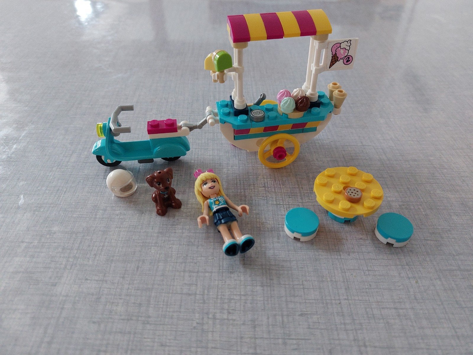 Lego Friends 41389 IJskar Andrea's Zomerpret, Gebruikt, Lego, Friends, Ophalen of Verzenden