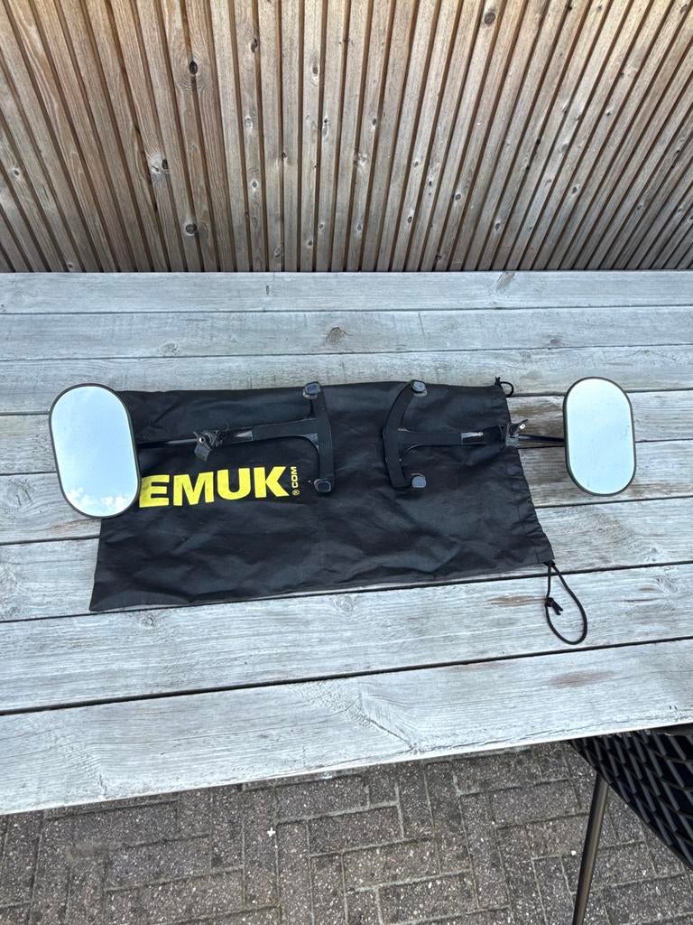 Emuk caravan autospiegels voor VW Passat B7, Ophalen of Verzenden, Gebruikt