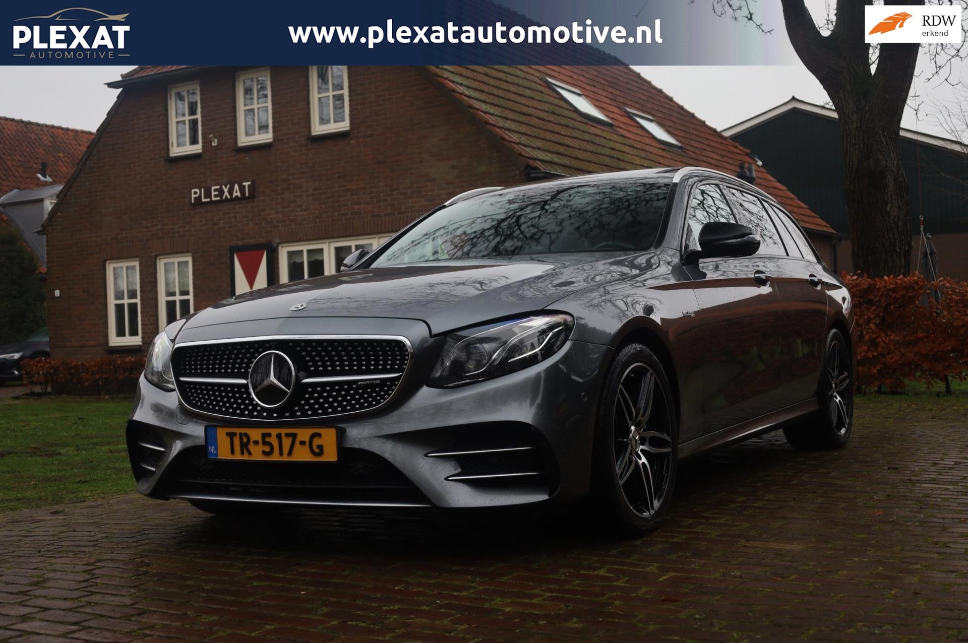 Mercedes-Benz E-klasse Estate AMG 43 4MATIC Premium Plus Aut, Auto's, Mercedes-Benz, Automaat, Adaptive Cruise Control, Gebruikt