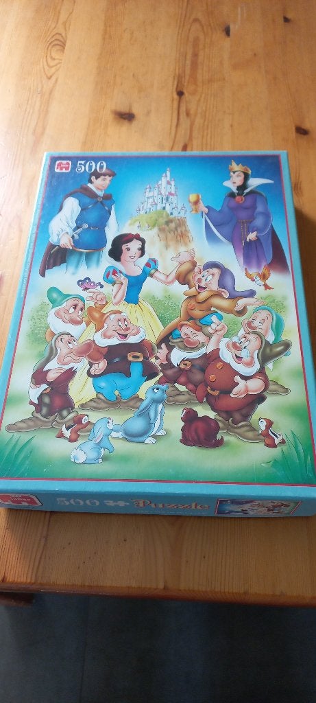 Walt Disney puzzle/puzzel 500 stukjes vakantiepuzzel, Ophalen, 500 t/m 1500 stukjes, Zo goed als nieuw, Legpuzzel