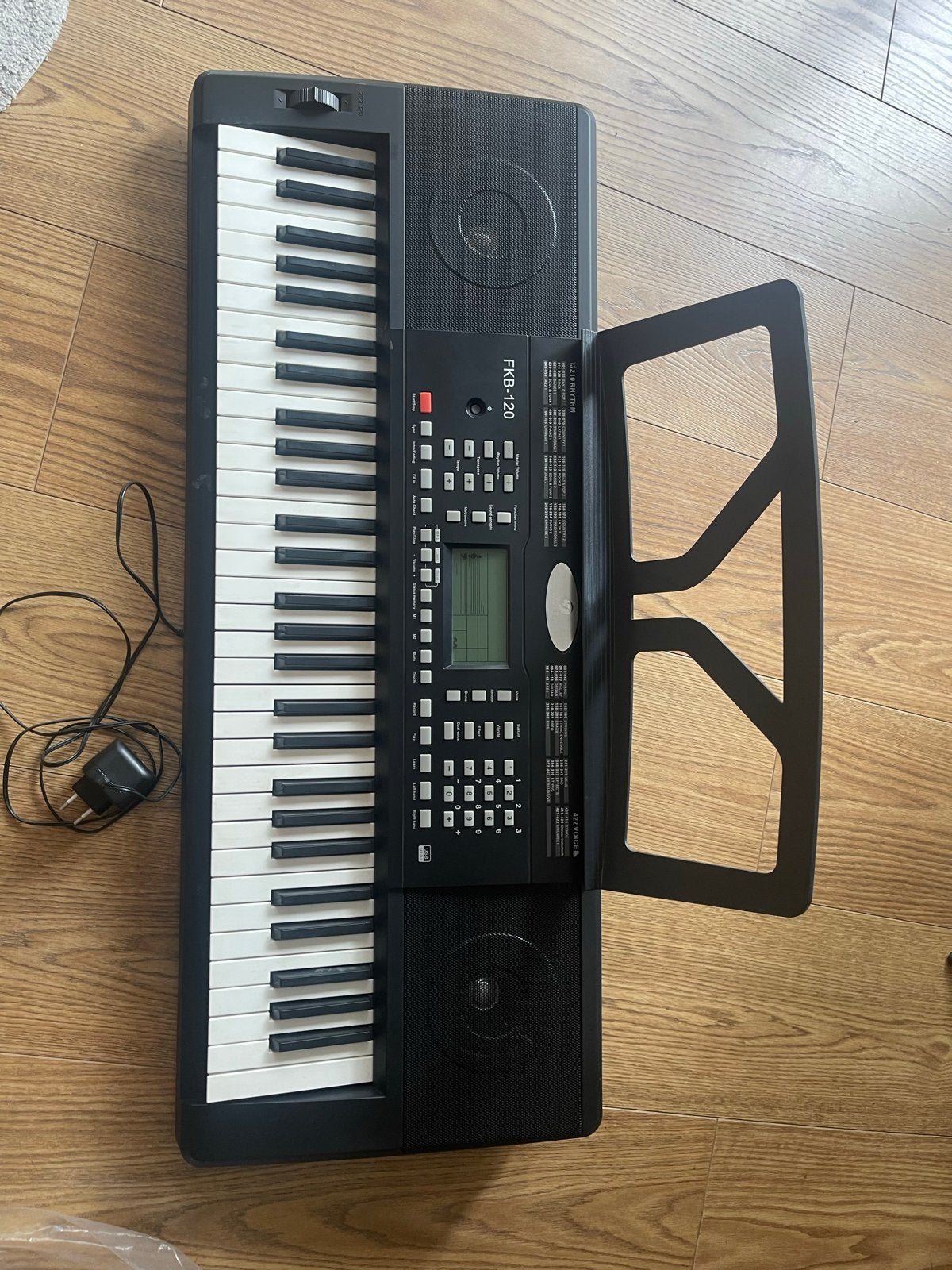FKB-120 Keyboard met 61 toetsen en bladmuziekstandaard, Overige merken, Ophalen of Verzenden, Met standaard, 61 toetsen