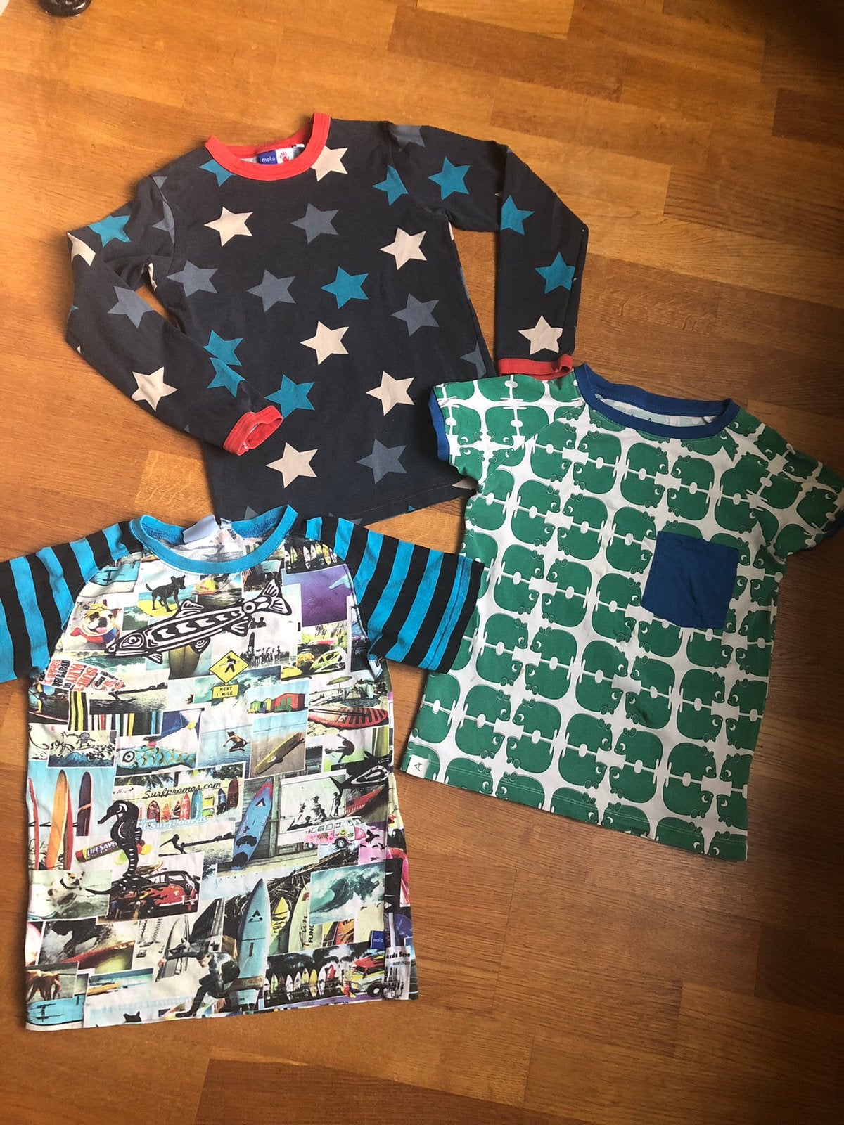 Shirts Molo Albakid 128, Kinderen en Baby's, Kinderkleding | Maat 128, Ophalen of Verzenden, Gebruikt, Jongen, Shirt of Longsleeve