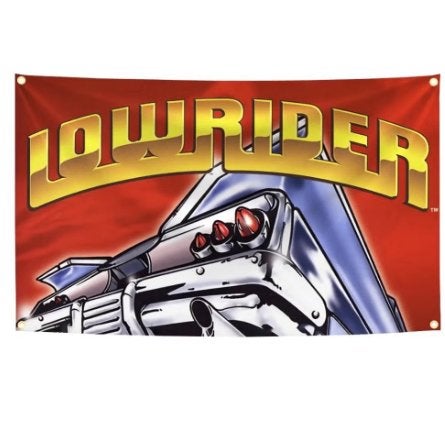 Grote vlaggen Klassieke lowrider auto's (150x90cm, Ophalen of Verzenden, Nieuw