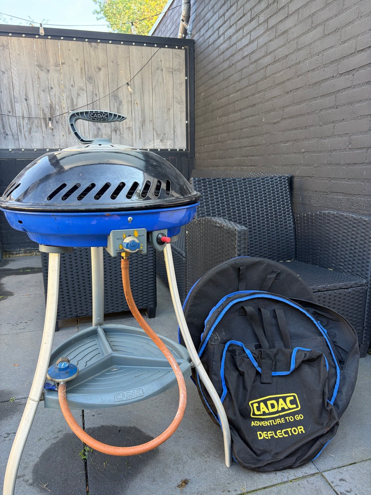 Cadac Carri Chef Skottelbraai met accessoires, Ophalen, Gebruikt