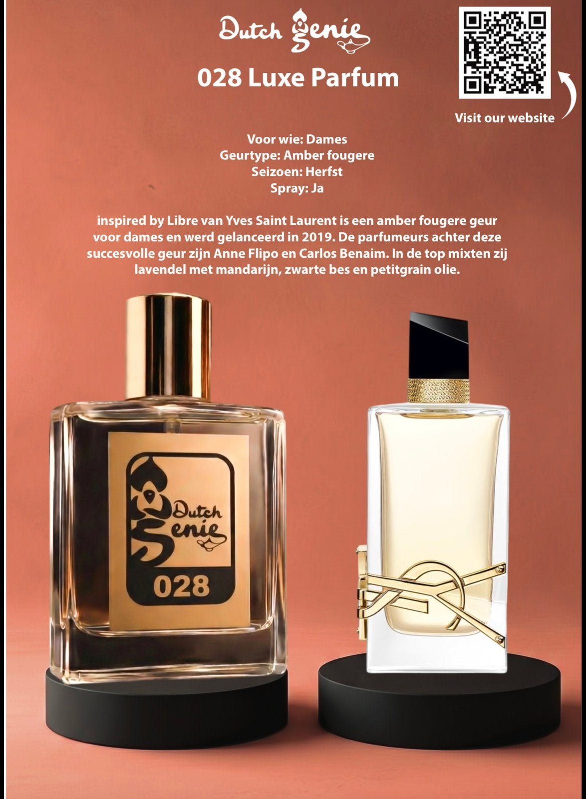 Luxe parfum, Verzenden, ., Zo goed als nieuw, .
