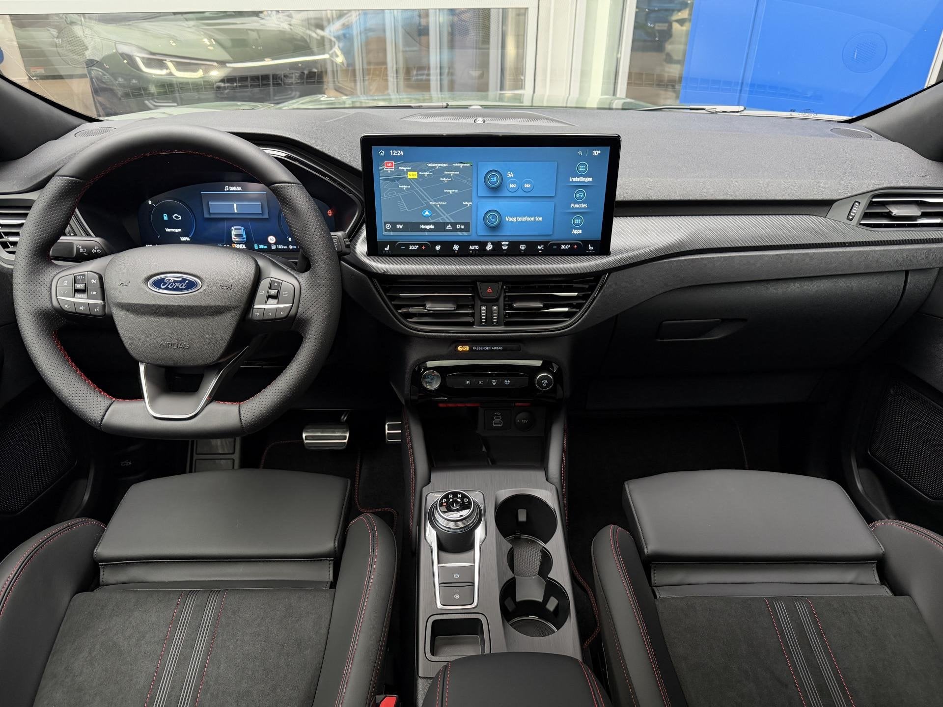 Ford Kuga 2.5 PHEV ST-Line X | Black Package | 20 inch | Pan, 12 maanden, 14 kWh, Zwart, 4 cilinders