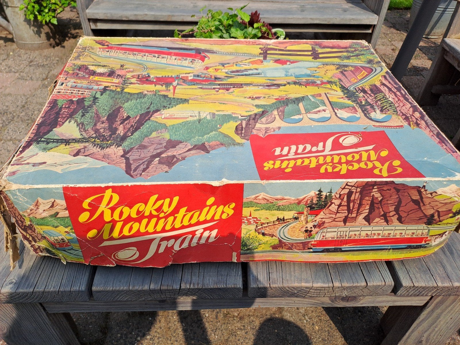 Vintage  1965 Rocky Mountains trein  te koop, Ophalen of Verzenden