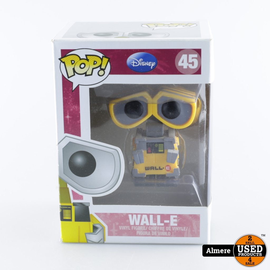 Funko POP! Disney Wall E Vinyl Figure 45, Series 4, Funko, Gebruikt, Support@funko.com, 2802 Wetmore Avenue, Suite 300
Everett, WA 98201
USA