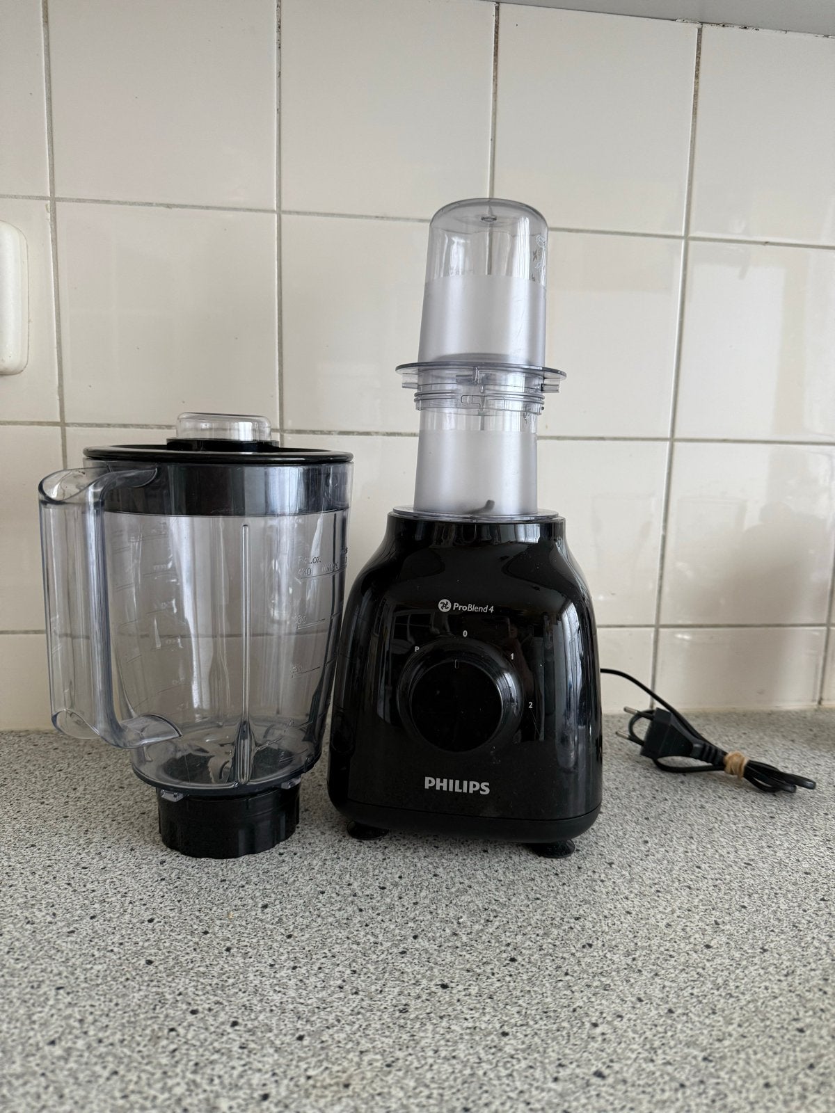 Philips ProBlend 4 Blender met extra beker, Ophalen, Gebruikt, Blender