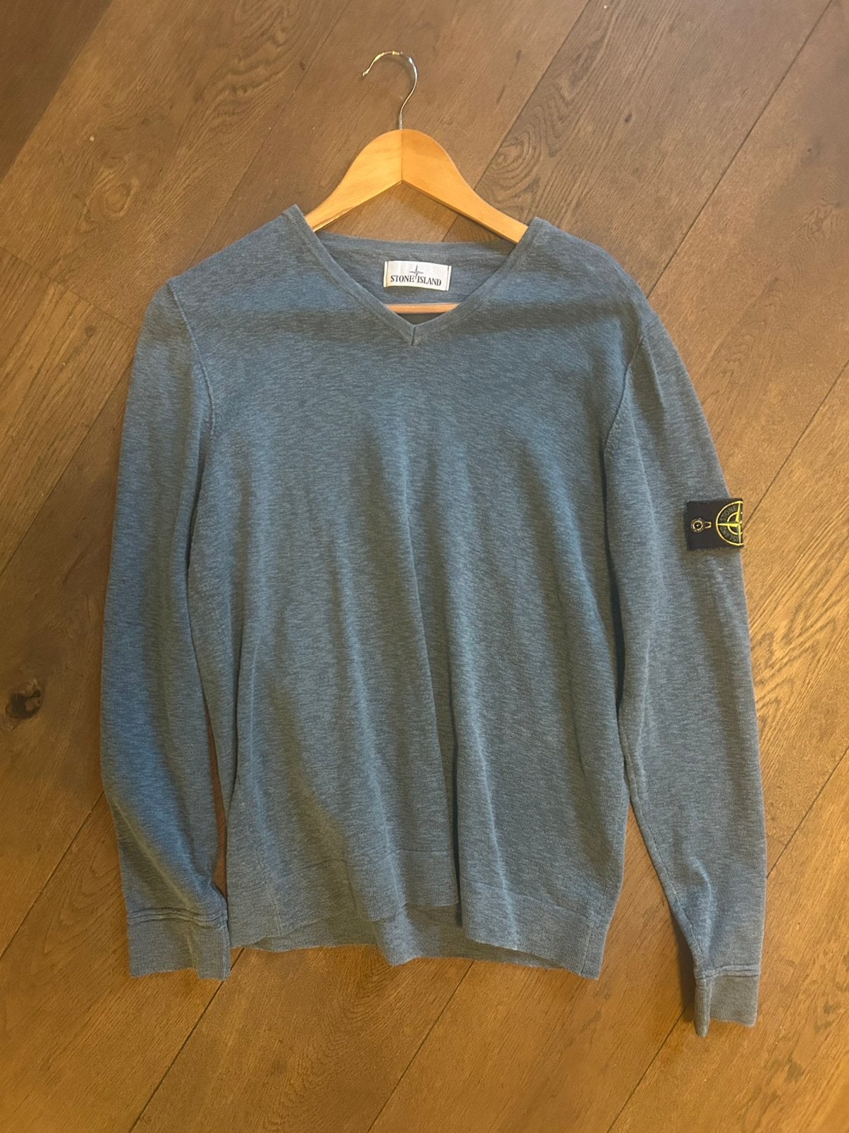 Vintage Stone Island, Ophalen of Verzenden, Zo goed als nieuw, Maat 52/54 (L), Blauw