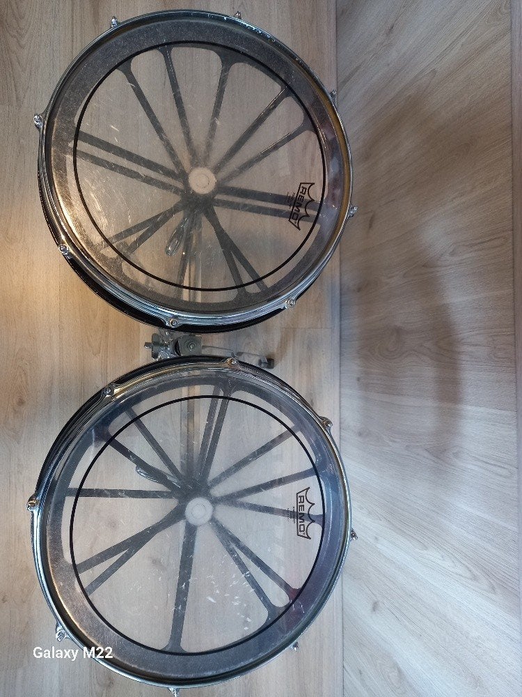 2 Rototoms 14 inch, Muziek en Instrumenten, Ophalen, Gebruikt, Trommel