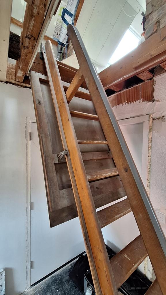 Vlizotrap ladder, Doe-het-zelf en Verbouw, Ladders en Trappen, Ophalen, Gebruikt, Trap, 2 tot 4 meter