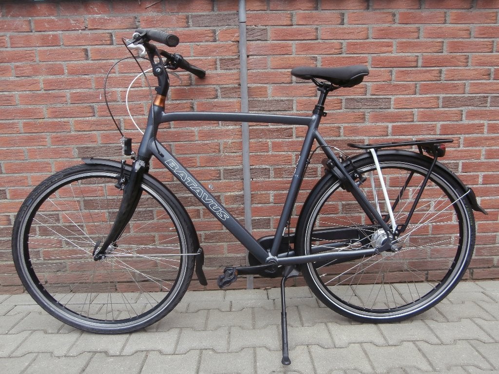 Zeer mooie Batavus Dinsdag X-Light 61 cm. Carbon voorvork, Ophalen, Velgrem, Versnellingen, Batavus