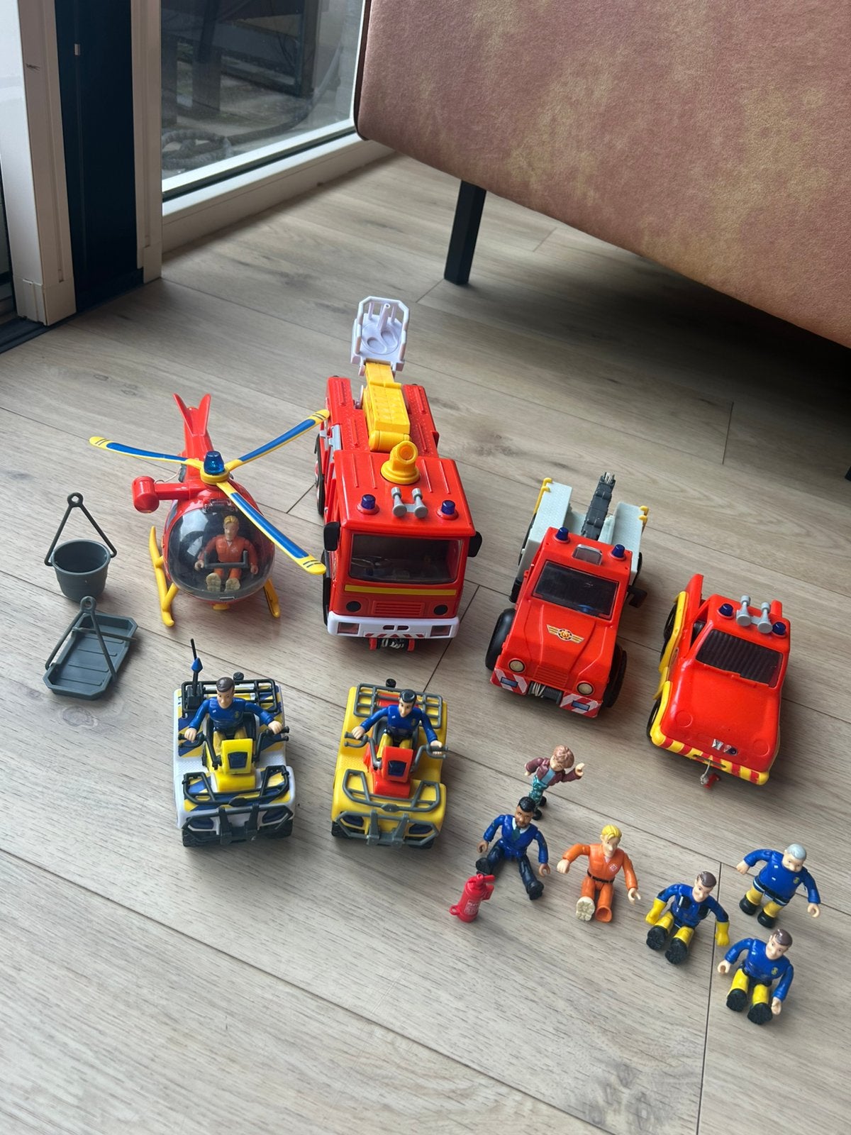 Brandweerman Sam speelgoed, Ophalen of Verzenden, Gebruikt