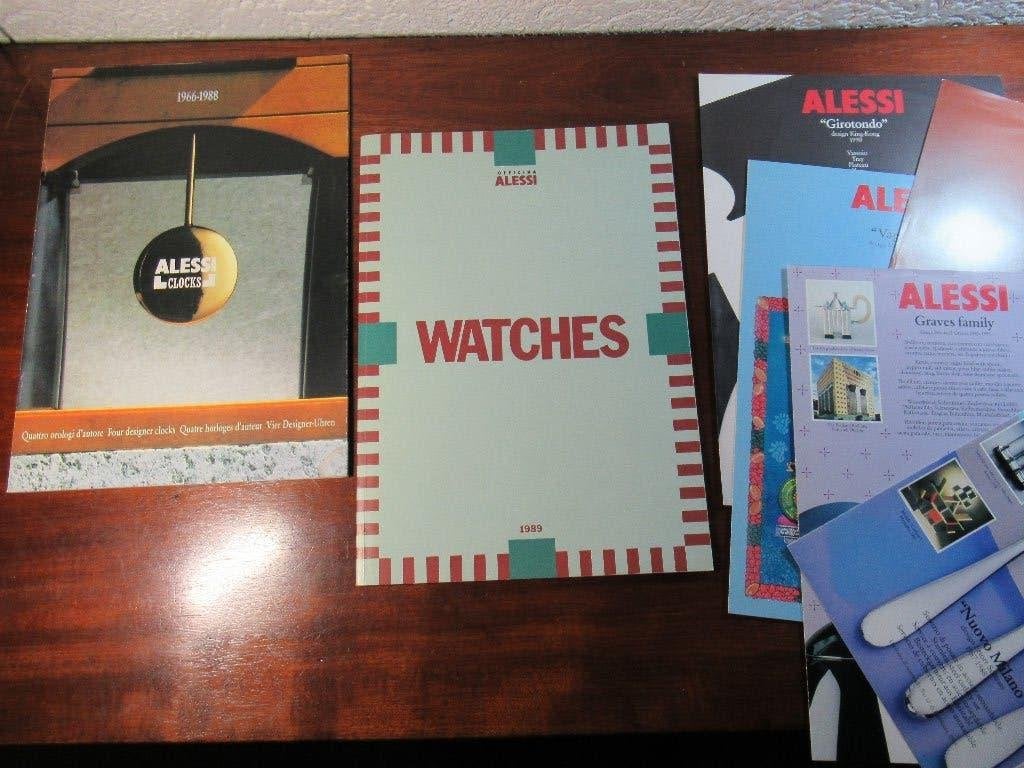 ALESSI boeken Clocks en Watches nieuw zie beschrijving € 10, Huis en Inrichting, Overige typen, Nieuw, Ophalen of Verzenden, Modern