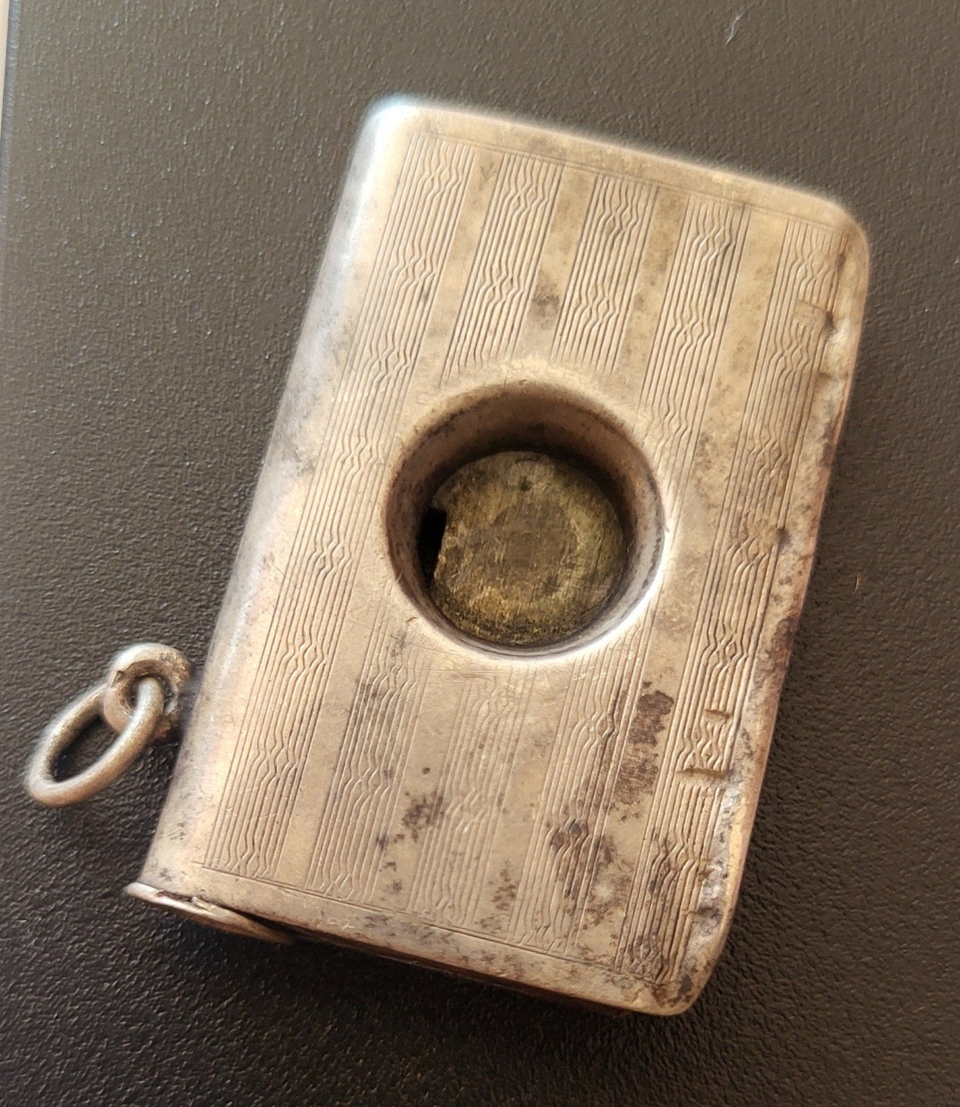 Mysterie: Antiek Massief Zilver (900) Object, Verzenden, Zilver, Zilver, Overige voorstellingen