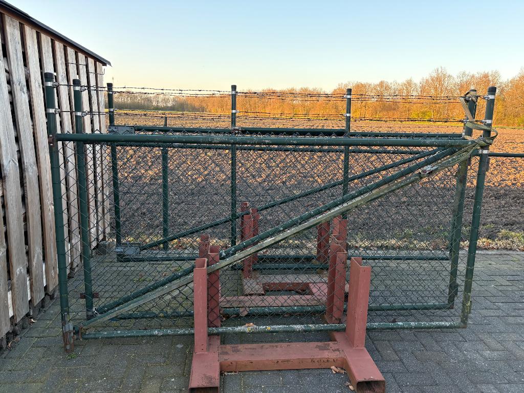 Diverse weidepoorten / gaashekwerk, Tuin en Terras, Tuinhekken en Hekwerk, Ophalen, Gebruikt, IJzer, Gaashekwerk